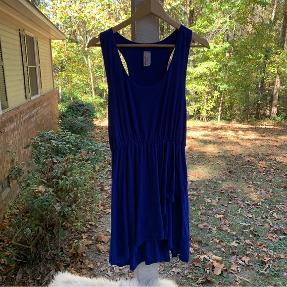 TRUE LIGHT Dresses & Skirts - True Light Blue Ruffle Dress